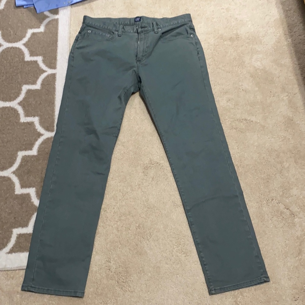 Light Green Gap Jean | Slim | 33 X 32